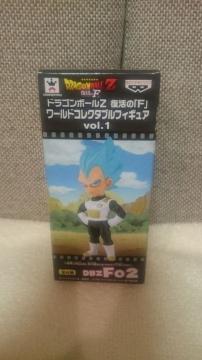 未開封 ドラゴンボール 復活のF コレクタブルvol.1 スーパーサイヤ人ゴッドベジータ
