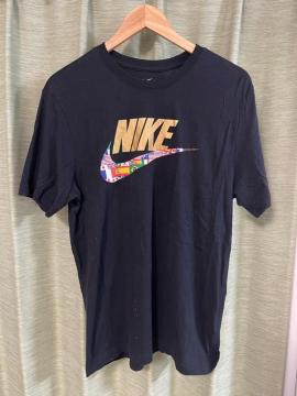 NIKE �i�C�L �t���b�O���S ����T�V���c �u���b�NL�T�C�Y �R�b�g��100%
