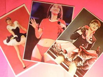 ★森高 千里(もりたか ちさと) A4サイズ6枚+◎ クリアポケット入り