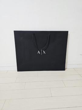 (6) ARMANI EXCHANGE ショップ袋 特大 1枚 40p×50p