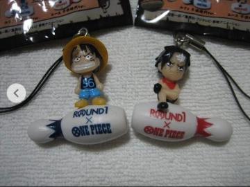 ROUND1×ONEPIECE ストピンラッピンvol.4 ルフィ&エース 子供時代ver. ワンピース