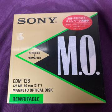 SONY MO�f�B�X�N EDM-128 128MB 3.5�C���` �����C�f�B�X�N ���J���yBS�z