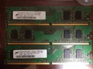 }CN PC2-5300U DDR2 512MB ~3(1.536GB)