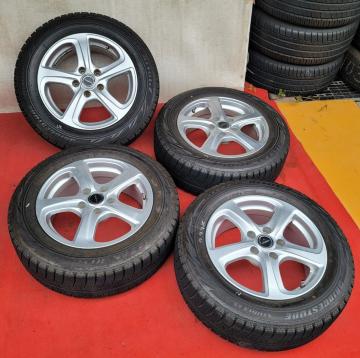 yizBALMINUM 16C` 6.5J +38 PCD114.3 BRIDGESTONE BLIZZAK REVO GZ4