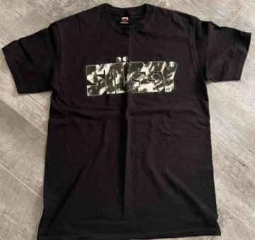 STUSSY/�X�e���[�V�[/T�V���c/Los Angeles/���T���[���X/�v�����g/�Ò�/�u���b�N/00s/���C��/�X�P�[�^�[