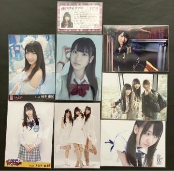 柏木由紀 AKB48 生写真 まとめ売り ドッキリ学園など