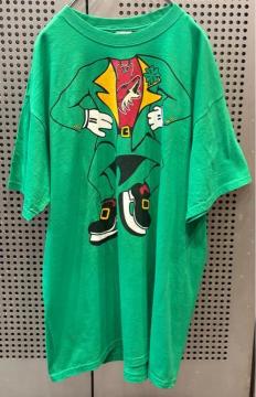 �Ò��@���B���e�[�W�@vintage T�V���c�@�v�����gT�V���c�@�r�b�N�T�C�Y�@�x���G�@���h