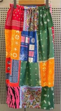 �Ò��@���B���e�[�W�@vintage �X�J�[�g�@�p�b�`���[�N�@�p�b�`���[�N�X�J�[�g�@�o���_�i�@�����C�N�@���h