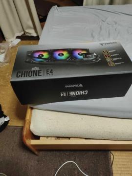 GAMDIAS CHIONE E4 360 �ȈՐ���CPU�N�[���[ RGB�t�@������