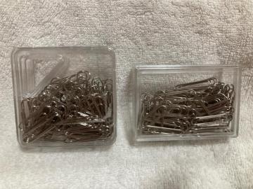ゼムクリップ 大 1ケース(100本入)28mm 2ケース