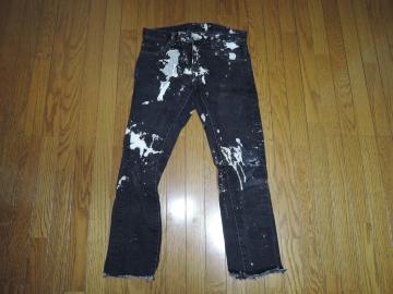 ROUGH AND RUGGED ���t�A���h���Q�b�h �_���[�W�E�u���[�`���H �f�j�� 1 ���u���b�NDENIM�p���c �N���b�v�h