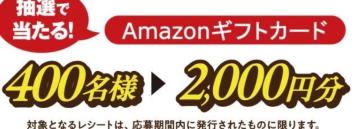 Amazon�M�t�g�J�[�h2000�~/400���l3��