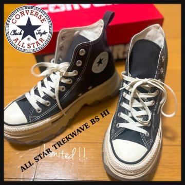 ���胂�f��!!CONVERSE �R���o�[�X ALL STAR TREKWAVE BS HI �I�[���X�^�[ �g���b�N�E�G�[�u ����