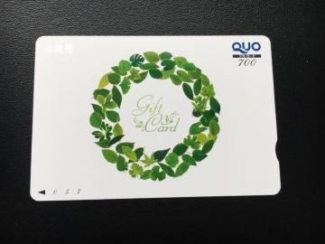 �y�����zQUO�J�[�h �N�I�J�[�h 700�~�� ����������/�|�C���g/�~�j���^�[��