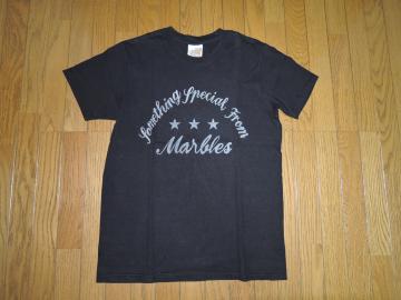 MARBLES �}�[�u���Y T�V���c M �� �� �X�^�[ ���S LOGO �J�b�g�\�[