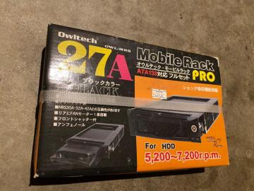 Owltech �I�E���e�b�N Mobile Rack 27A OWL-MRS ATA133�Ή� HDD�p ���o�C�����b�N �u���b�N