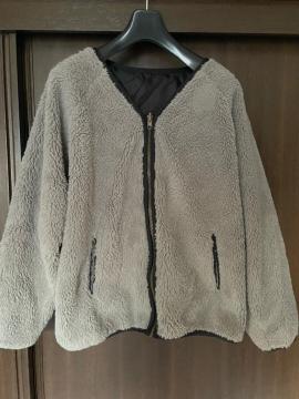 �A���}�f�U�C�� Alma Design �W�����p�[ �u���]�� �A�E�^�[ ���o�[�V�u�� �W�b�v�A�b�v �{�A M �O���[���i�@��������
