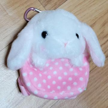 ぽてうさろっぴー☆ポーチ(ピンク)