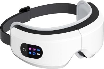 【楽天11,800円】ホットアイマスク スリープ アイマスク ヘッドホン 一体型 ホワイト Bluetooth ワイヤレス 無線