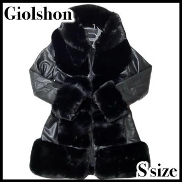 Giolshon �u���b�N �t�F�C�N�t�@�[ �t�F�C�N���U�[ �����O�R�[�g S