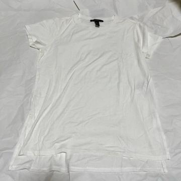 FOREVER 21���T�C�h�X���b�g ����T�V���c �������g�b�v�X �z���C�g S