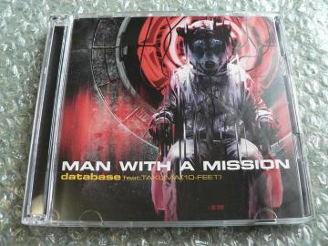 MAN WITH A MISSIONydatabase  feat.TAKUMA(10-FEET)zՁiCD+DVDjɏoi