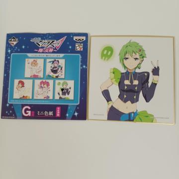 一番くじ マクロスDELTA 翔べ女神 ワルキューレ G賞 ミニ色紙 D