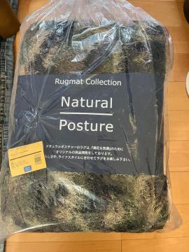 Natural Posture ���O�}�b�g �J���t���[�W���� ��130�~190cm �V�i���J��