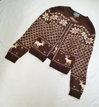 ��SQUAW LALLEY�^��100%�@�m���f�B�b�N���@�f�U�C���J�[�f�B�K���^�T�C�YM