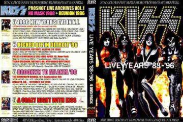 Kiss Live Years 1988-1996 W听IivۑŁILbXCDVDI
