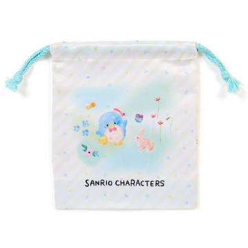 《New》タキシードサム★ナチュラルフォレスト・マチ付*巾着袋