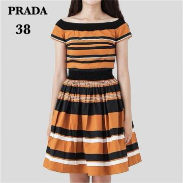 PRADA �v���_ �{�[�_�[ �X�N�G�A�l�b�N �t���A�����s�[�X 38