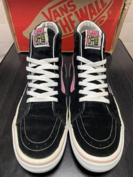 fbhXgbN@90N@VANS  Sk8-Hi V38-90BP Blk/Blk V-Bpink F/B.Pink  A