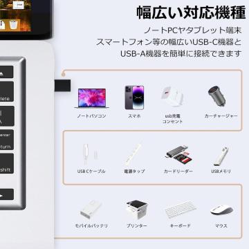 �y���@�\OTG�����R���o�[�^�[�z��Type C - USB�A�_�v�^�[�@�y���P�z