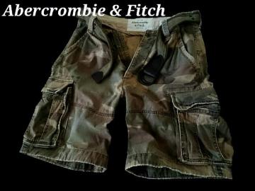 yAbercrombie & FitchzAoN@Vintage Destroy ĕt޼ 34/Camo