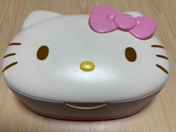 中古汚れ有★キティちゃん おしり拭きケース★ウエットティッシュケース