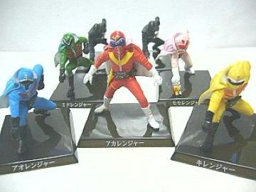 【ゴレンジャー+ゾルダー】ヒーローフィギュア7種セット