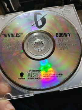 BOOWY SINGLES �x�X�g�A���o�� CD ����EMI CT32-5370 1988�N���� ���ȑ������^