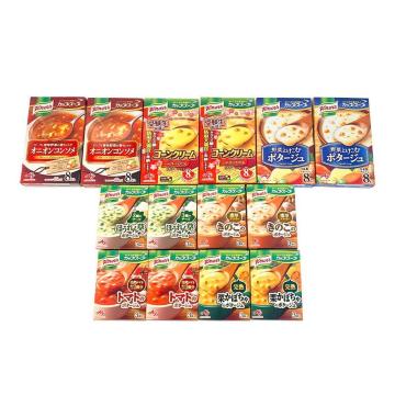 クノール カップスープ インスタントスープ 人気7品種詰め合わせ 72食セット(36食セット×2)