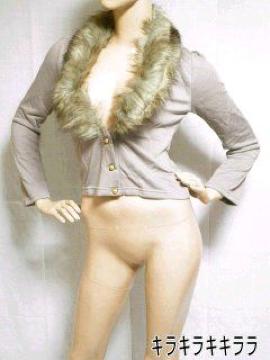 《New》フェミニン★2way*ファー付・美ライン.カーディガン<モカM>