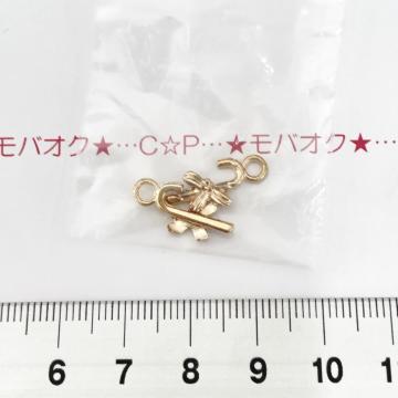1*クリスマス*小さなお菓子 金属チャーム 32