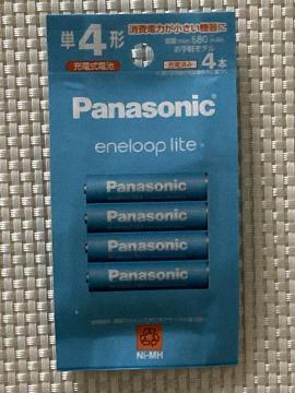 �G�l���[�v ���C�g �P4�` 4�{�p�b�N ����y���f�� BK-4LCD/4H �e��680mAh �P4�`�[�d���j�b�P�����f�d�r