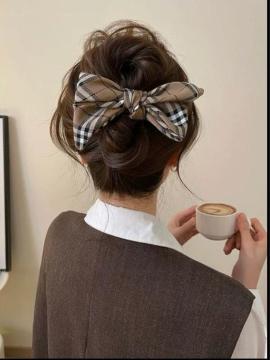 �`�F�b�N�����{���w�A�N���b�v �w�A�A�N�Z�T���[ ��11cm