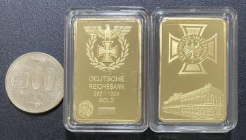 �h�C�c�鍑��s�iDeutsche Reichsbank�j�L�O���݇@�S�[���h�o�[ 1oz 1�I���X ���v���J �ۑ��J�v�Z������I