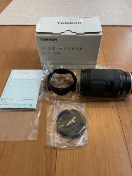 TAMRON(タムロン) 28-200mm F/2.8-5.6 Di III RXD ソニーE用(フルサイズ)