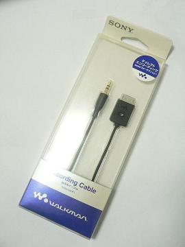 SONY �E�H�[�N�}���^���p�P�[�u���EWMC-NWR1�E���g�p�i�E�����I