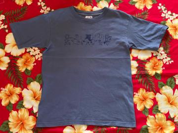 anvil☆コットン100%☆グレーTシャツ☆夕焼け番長☆