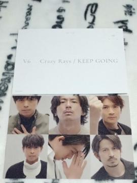 V�U�uCrazy Rays�^KEEP GOING�v�w�����T�@�|�X�g�J�[�h�Q��