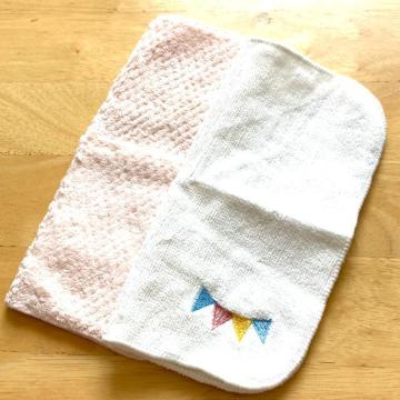 ☆新品!ふわふわタオルハンカチ2枚セット@
