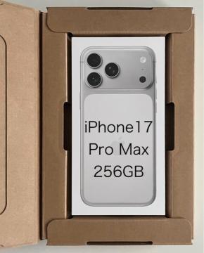 iPhone 17 Pro Max v}bNX SIMt[ 256GB { Vo[ ViJ lC ŐVf
